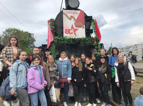 Ретро-поезд Победы 2023