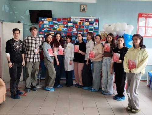Встреча со студентами ГАПОУ "Волгоградского медицинского колледжа", Урюпинского филиала посвящённая Национальному дню донора